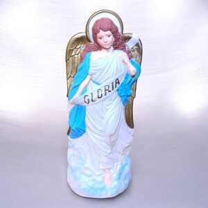 Vintage GLORIA Angel Blow Mold Christmas TPI 2000 Outdoor 34" Lighted Yard Decor
